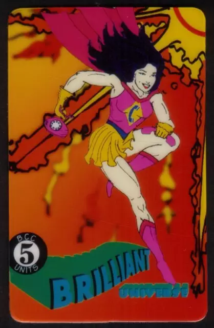 5u Brilliant Universe Tele-Card Girl. Phone Card Phair 03/94 PROOF Phone Card