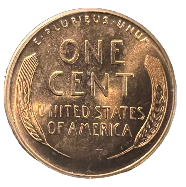 1947-D Lincoln Wheat Cent Gem Red Bu Uncirculated Penny Free Shipping 1892 2