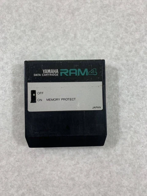 YAMAHA RAM4 DATA Cartridge - DX7II $96.38 - PicClick CA