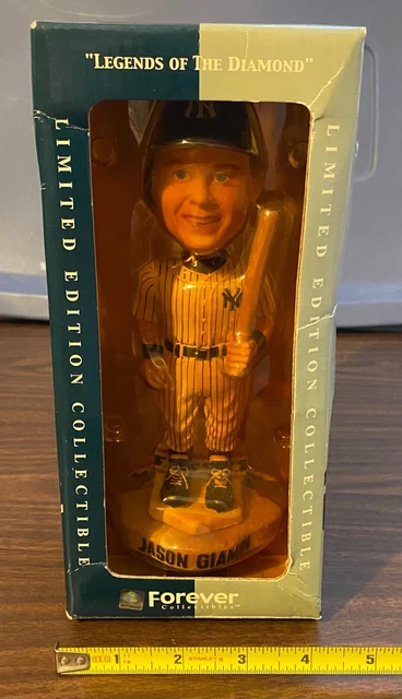 HTF JASON GIAMBI MLB NEW YORK YANKEES Bobblehead Forever Legends #2,136 ...