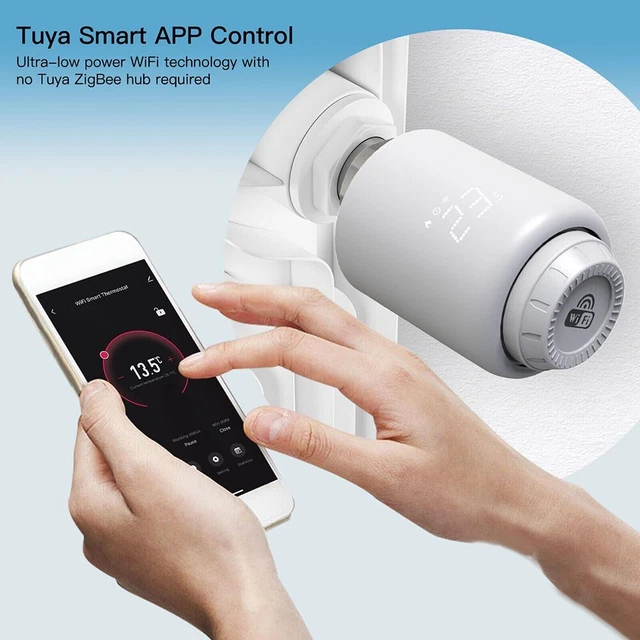 Pratique Thermostatique Valves Contrôleur de Température pour Radiateur