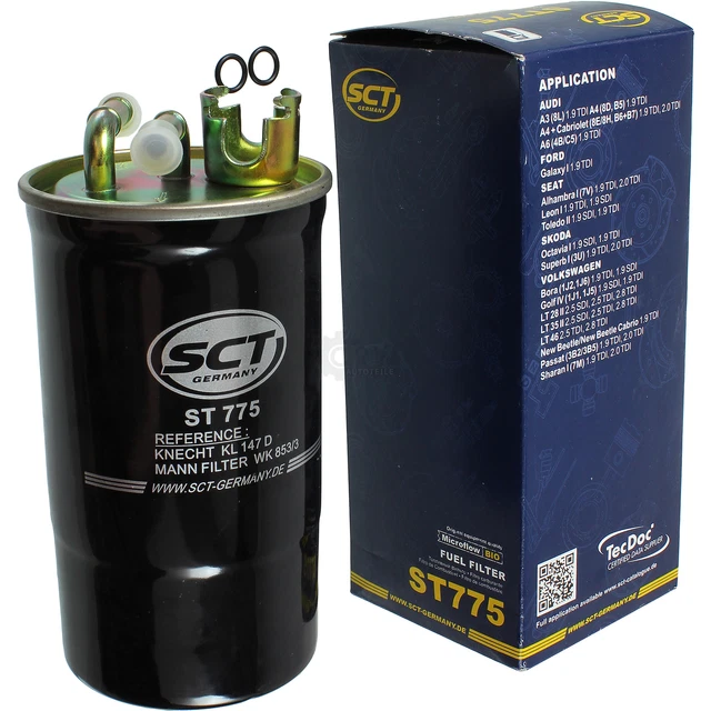 SCT Pacchetto Revisione Germania 5 L Liqui Moly 3701 Top Tec 4100 5W-40 per VW 4