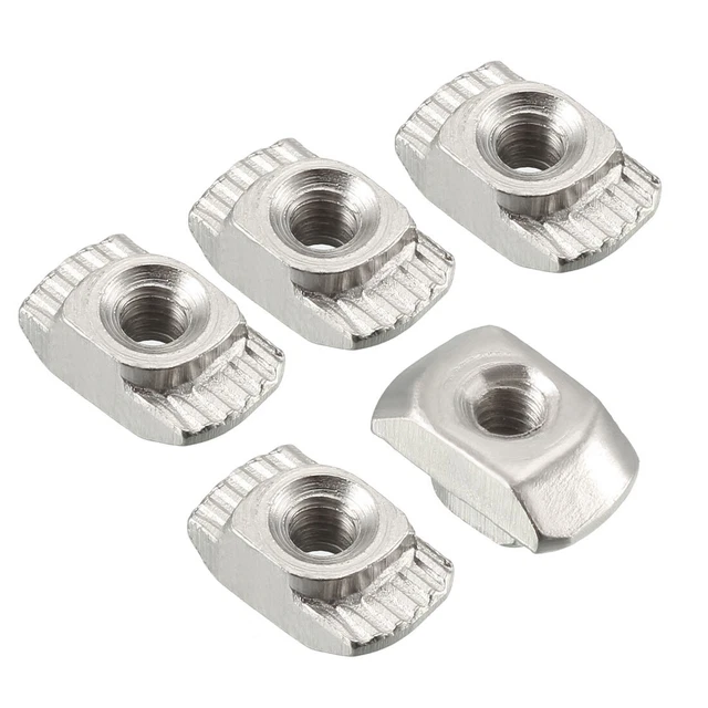 Ecrou encoche T coulissante filetée M3 pour 2020 Aluminum  Profile 50 Pcs