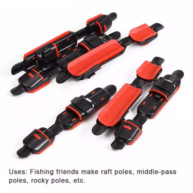 1PCS METAL REEL Seat Deck Fishing Rod Clip Fitted Wheel Reel