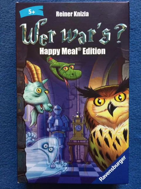 Wer war's Happy Meal Edition Mc Donalds ++ Spiel Ravensburger ++