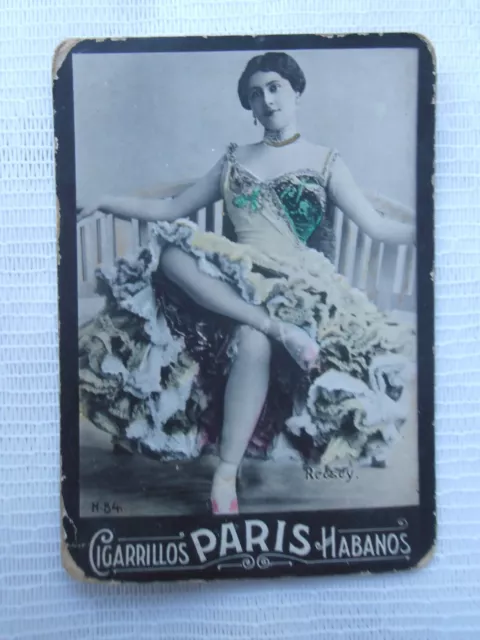 Paris Cigarrillos Habanos Photo Cigarette card No. M.84 Recsey