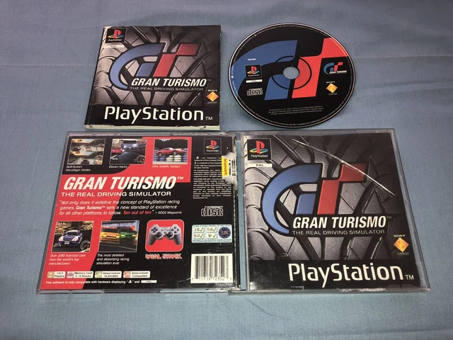 Gran Turismo Sony PS1 PlayStation 1 Black Label Game Complete
