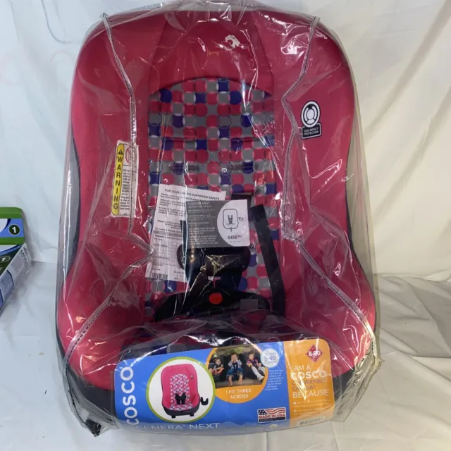 Cosco Scenera NEXT Convertible Car Seat, Bauble, New, in wrapper, Pink