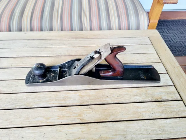 Vintage Stanley Bailey No. 6 Sweetheart Smooth Bottom Plane 3 Patent Dates