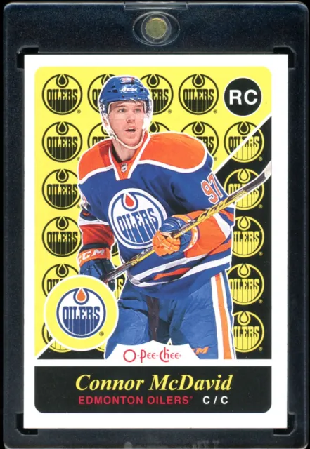 2015 OPC O-Pee-Chee “retro” CONNOR MCDAVID rookie RC oilers