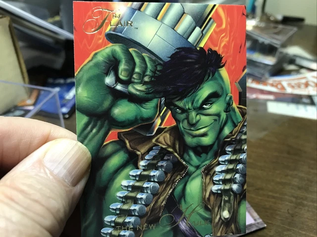 1994 Fleer Flair Marvel Annual Single Base Card # 77 Hulk
