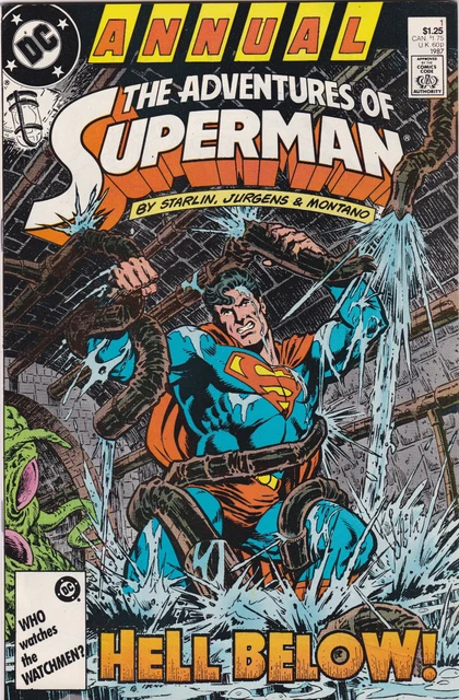 Adventures of Superman Annual #1 Vol. 1 (1987-2007) DC Comics, High Grade