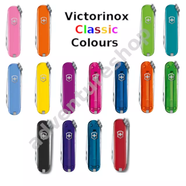 Victorinox Classic SD Swiss Army Pocket Knife Tool Classic Colours 7 Functions 2