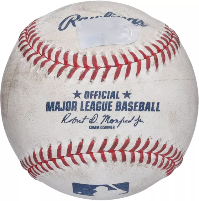 Harrison Bader New York Yankees Game-Used Baseball vs. Baltimore