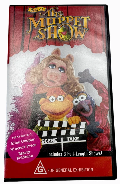 THE BEST OF The Muppet Show Alice Copper VHS Video Cassette Tape PAL G ...