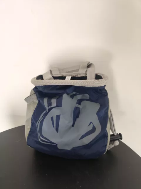 (V) Evolv Roundtangular knit rare Chalkbag - Climbing Boulder OCEAN