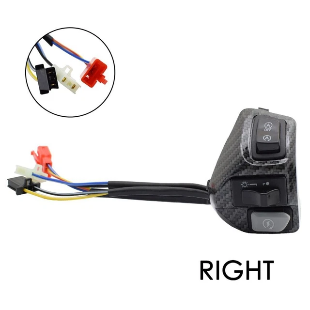 Enhanced Handlebar Switch for Motorcycle Horn Button and Turn Signal Functions 3