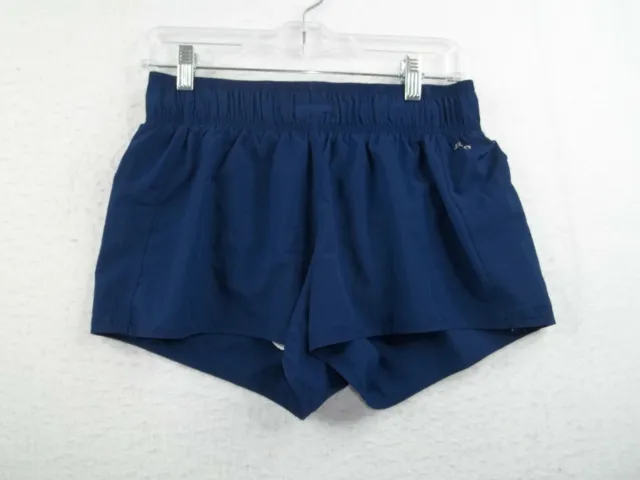 Jockey Blue Womens Lined Running Athletic Shorts Size M Waist 28" EUC!