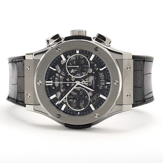 Hublot Classic Fusion Aerofusion Titanium Wristwatch 525.NX.0170.LR
