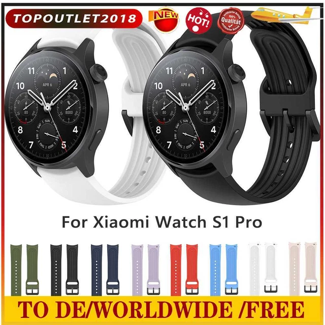 Soft Silicone Wrist Strap Replacement Parts Watch Strap for Xiaomi Watch S1 Pro