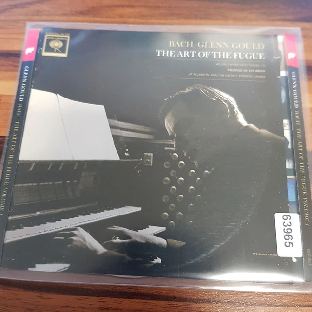 GLENN GOULD: Bach - The Art Of Fugue Volume 1    > VG+/VG+(CD)
