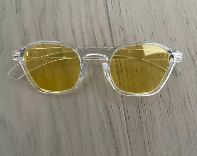 Lot 78 paires de lunettes de soleil noires/jaunes bleues neuves avec étiquettes 3