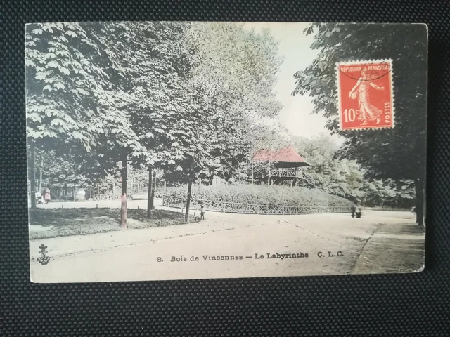 CPA 75 PARIS - Bois de Vincennes - Le Labyrinthe