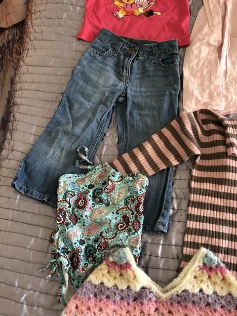 Girls clothing bundle age 3-4, Next, Monsoon &others. Jumpers Jeans Robe Etc 5