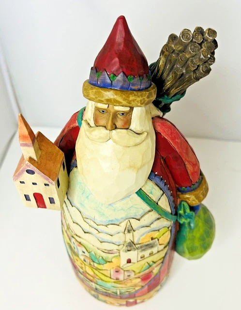 Jim Shore God's Blessings Are Forever O Come All Ye 13" Figurine Music Box