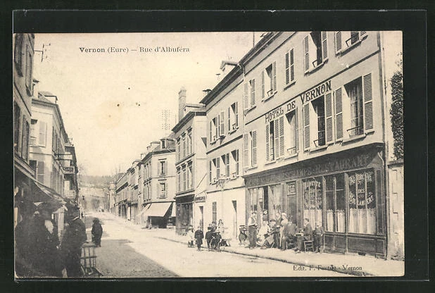 CPA Vernon, Rue d´Albufera
