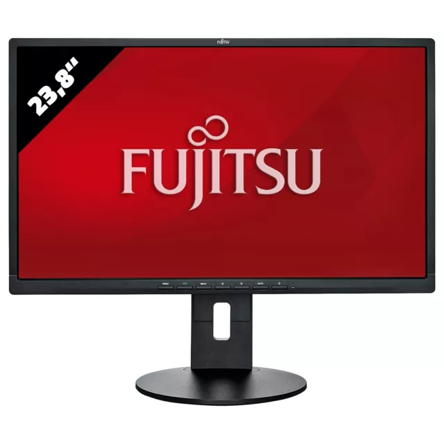 Fujitsu Display B24-8 TS Pro 23,8 Zoll Monitor 1920x1080 FHD IPS 5ms Schwarz