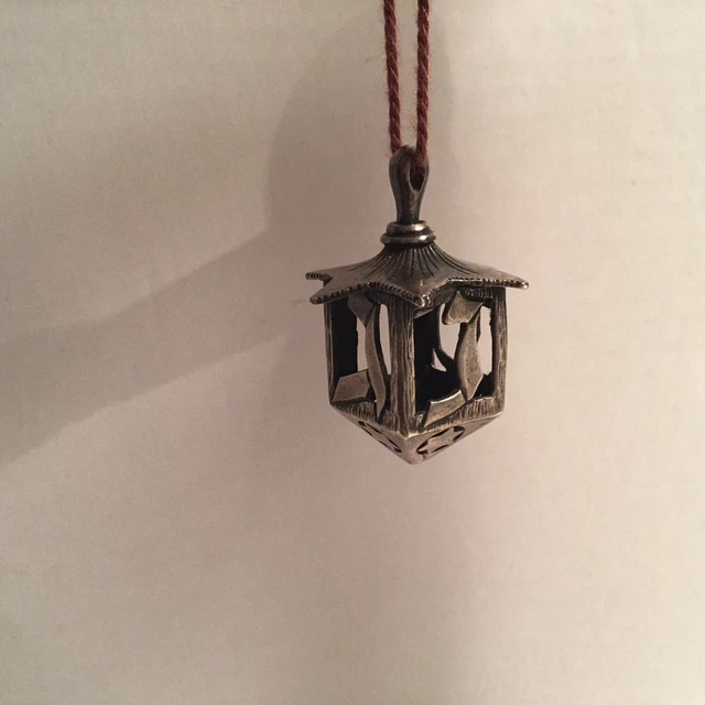 ANTIK Dreidel Kreisel Silber Schmuckanhänger um 1920 ANTIK Dreidel Kreisel Silber Schmuckanhänger um 1920