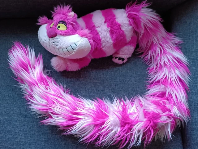 PELUCHE PLUSH CHAT Cat Cheshire Alice Au Pays Des Merveilles Disney