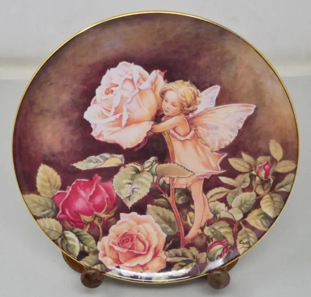 Flower Fairies, Cicely Mary Barker - ‘The Rose Fairy’ Collector Plate