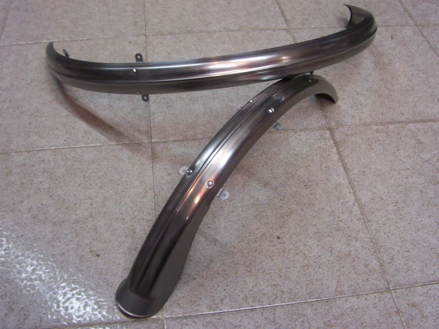 Garde-boue Vélo D'époque - Acier - 26 Pouces - 55 Mm - Italie - Paire