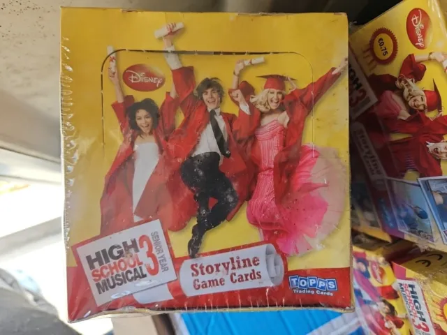 Topps High School Musical 3 Storyline Game Cards -  X1 Sealed Box