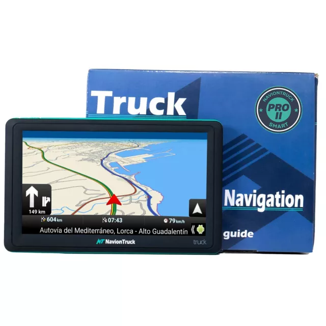GPS para camión Navion X7 Truck PRO Smart AOSP Truck
