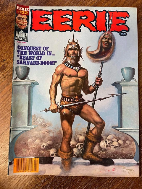 EERIE #122 1981 Warren Horror Magazine
