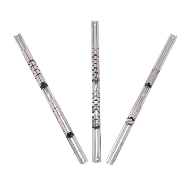 Rail Magnétique Pour Douilles 3/8" - 14 Clips Pivotants 360° - Support Outillage Alliage Aluminium - SPEEDWOX