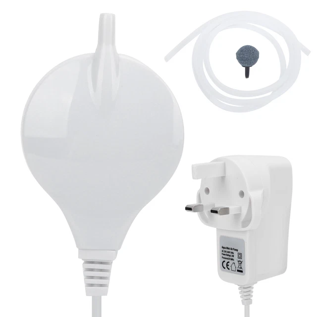 Aquarium Air Pump Ultra Silent High Energy Saving Oxygen Fish Mini Air Pump Sds