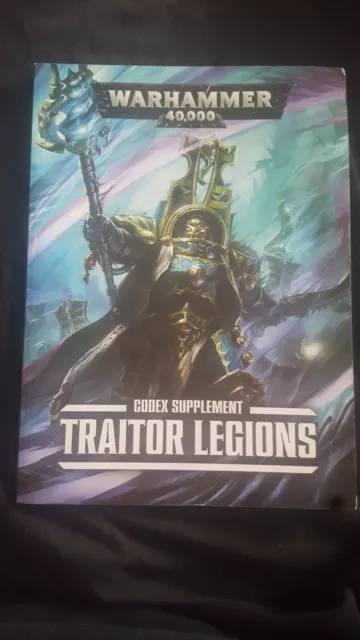 Traitor Legions Chaos Codex Supplemento 6a/7a edizione Warhammer 40k GW