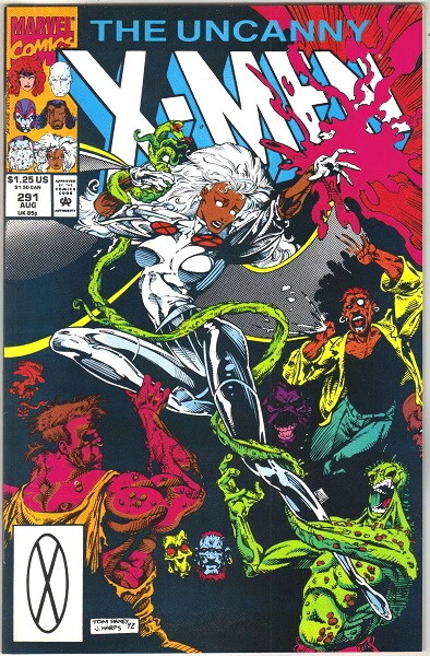 The Uncanny X-Men Comic Book #291 Marvel Comics 1992 VERY HIGH GRADE NEW UNREAD