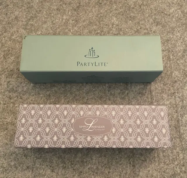 Caja de jabón para invitados PARTYLITE Essence of Lavender de 10 x 0,88 oz. Nuevo en caja