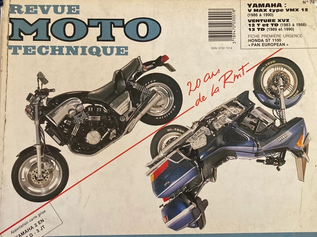 revue technique moto N° 78 Yamaha V Max VMX 12 - Venture 12 T - 12TD - 13 TD