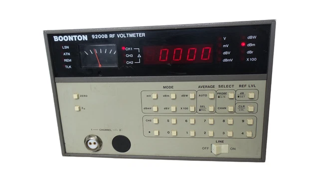 VOLTMETRO RF BOONTON 9200B - Spedizione gratuita EUR 188,22 - PicClick IT