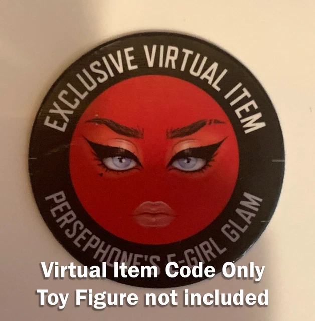 ROBLOX SERIES 11 Star Sorority PERSEPHONE EGIRL GLAM FACE Code Only