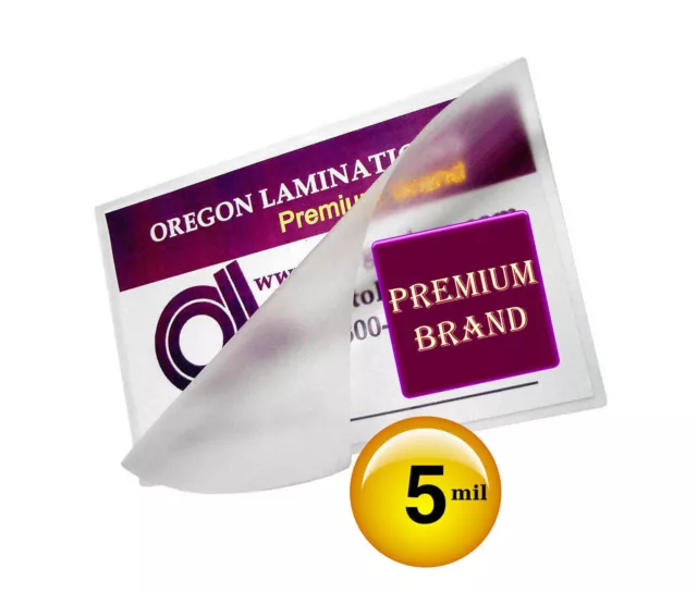 5 Mil Mini-Letter size Hot Laminating Pouches 8-3/4 x 11-1/4 [100/pk] 8.75x11.25