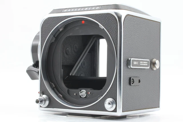 [All Works Near MINT] Hasselblad 500C Chrome Body Medium Format From JAPAN