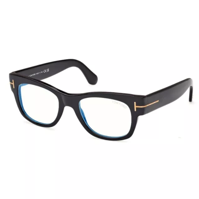 Tom Ford Ft5040-B 001 52/20 New Montatura Occhiali Da Vista Eyeglasses Einebrill