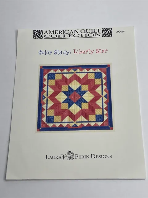 Patrón de aguja Laura J Perin Designs estudio de color Liberty Star